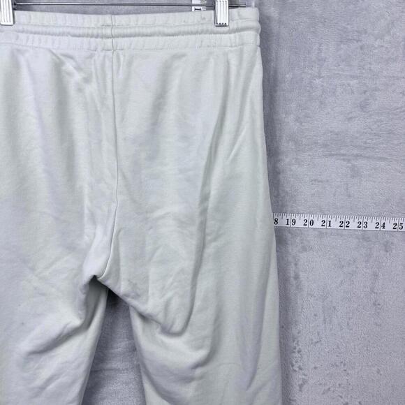 TNA AiryAF Fleece Jogger Pants Light Mint Green Size M Aritzia Cozy Fit Casual - Picture 9 of 12